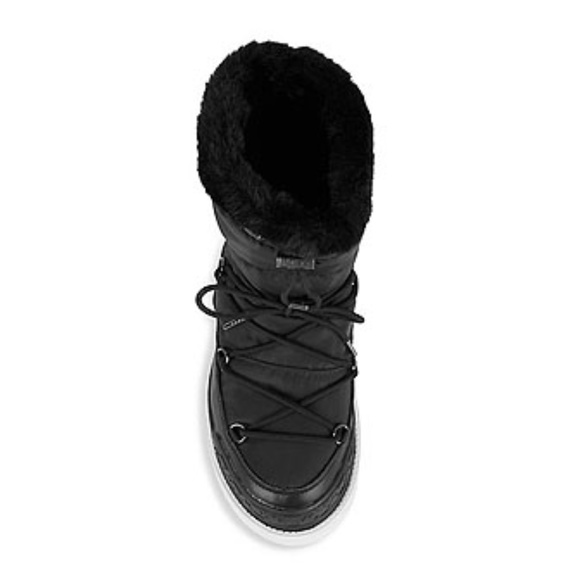 Pajar Canada Tiya Faux Fur-Lined Snow Black Boots - Picture 4 of 5